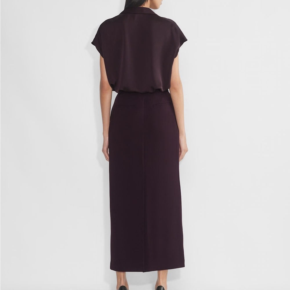 Aritzia One Shoulder Sweater Sz Small & Chosel Skirt Sz 4 in Noble NWT